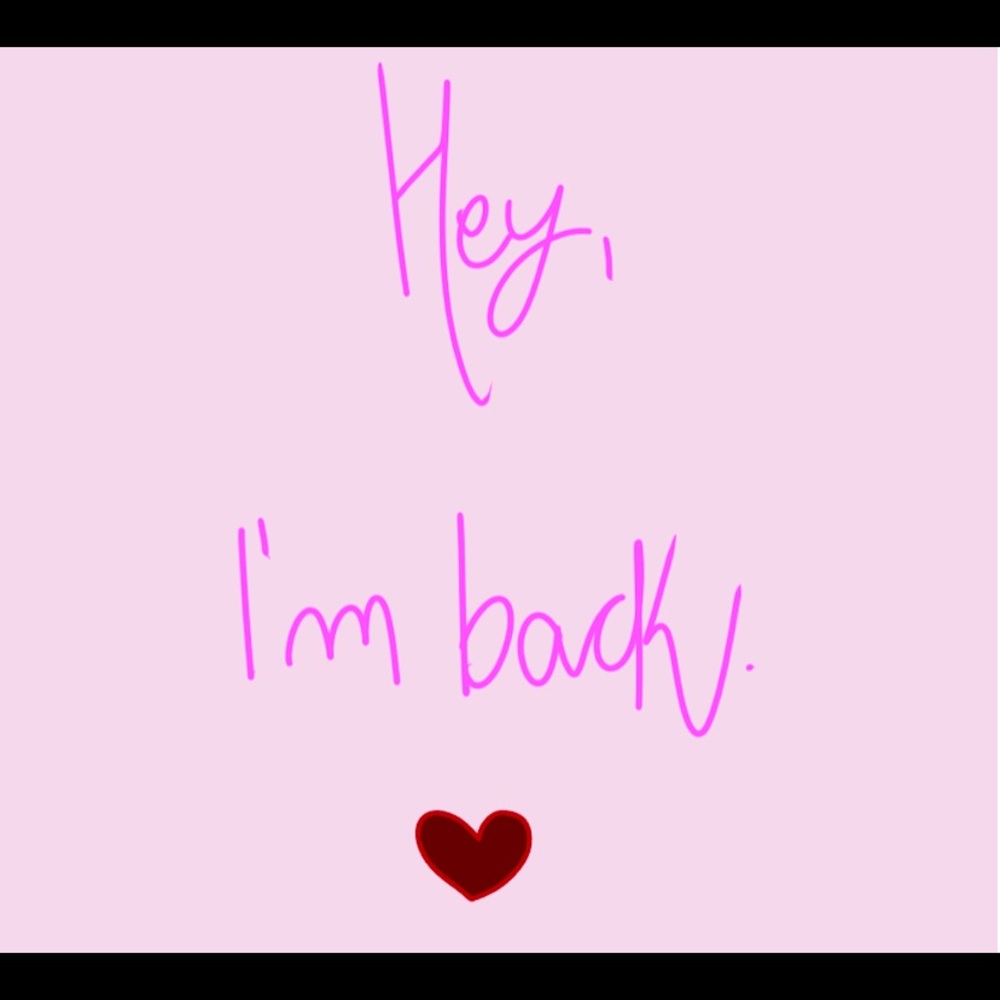 I’m back !
